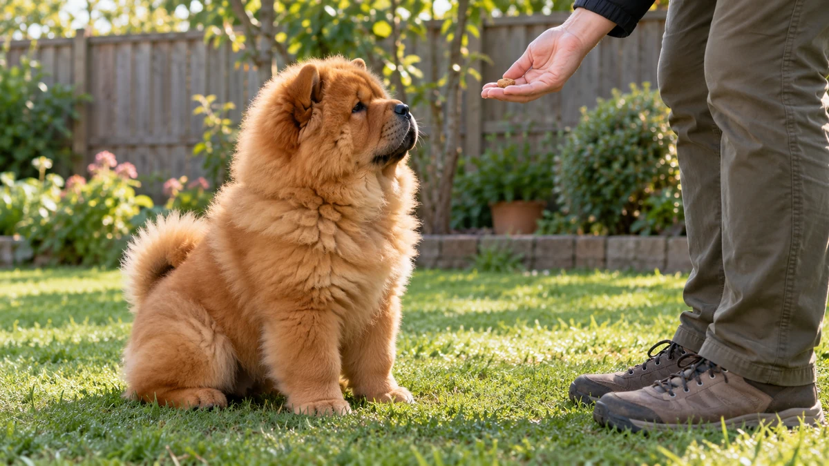 Çin Aslanı yavru köpek — komut ve eğitim